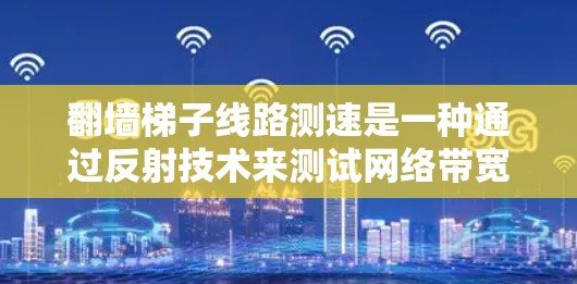 翻墙梯子线路测速是一种通过反射技术来测试网络带宽的方法，通常需要以下步骤和设备