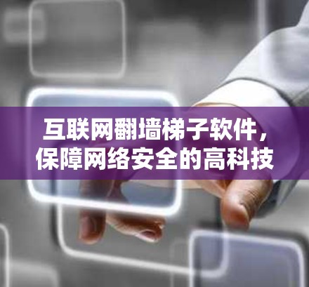 互联网翻墙梯子软件，保障网络安全的高科技解决方案
