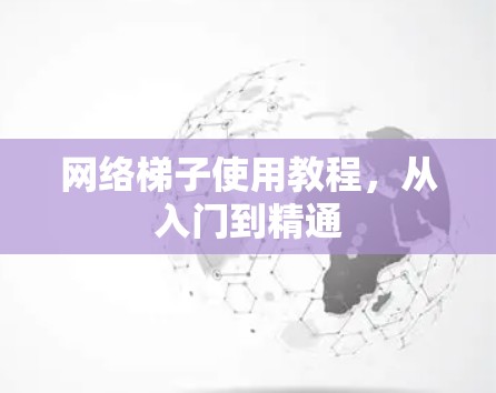 网络梯子使用教程，从入门到精通