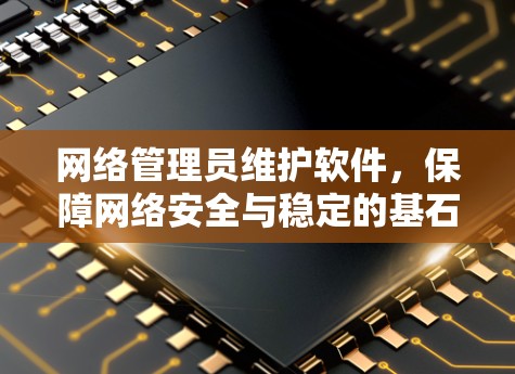 网络管理员维护软件，保障网络安全与稳定的基石