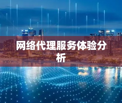 网络代理服务体验分析