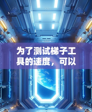 为了测试梯子工具的速度，可以按照以下步骤进行
