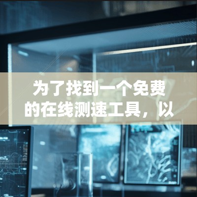 为了找到一个免费的在线测速工具，以下是一些系统化的建议和步骤