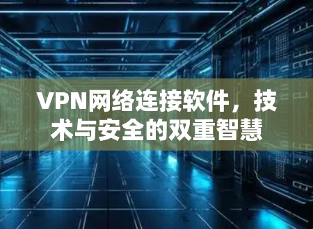VPN网络连接软件，技术与安全的双重智慧