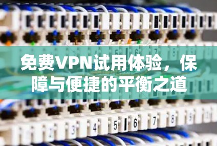 免费VPN试用体验，保障与便捷的平衡之道